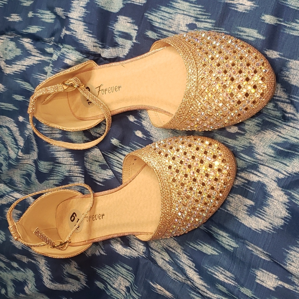 Diamond badazzling sandals